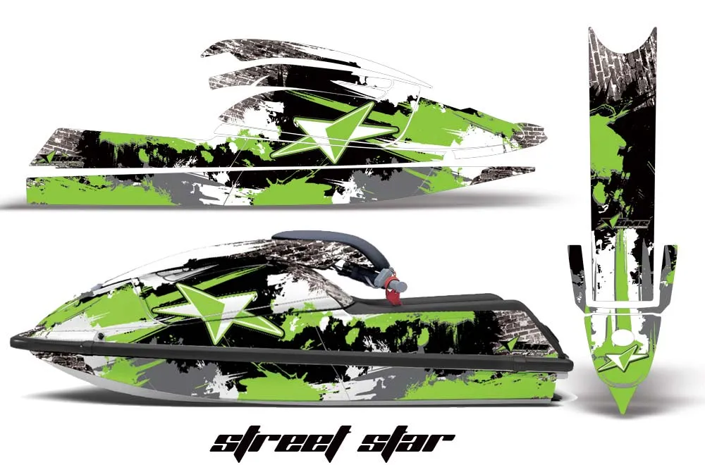 Kawasaki 750 SX / SXR Custom Custom Graphic Kit - 1992-1998