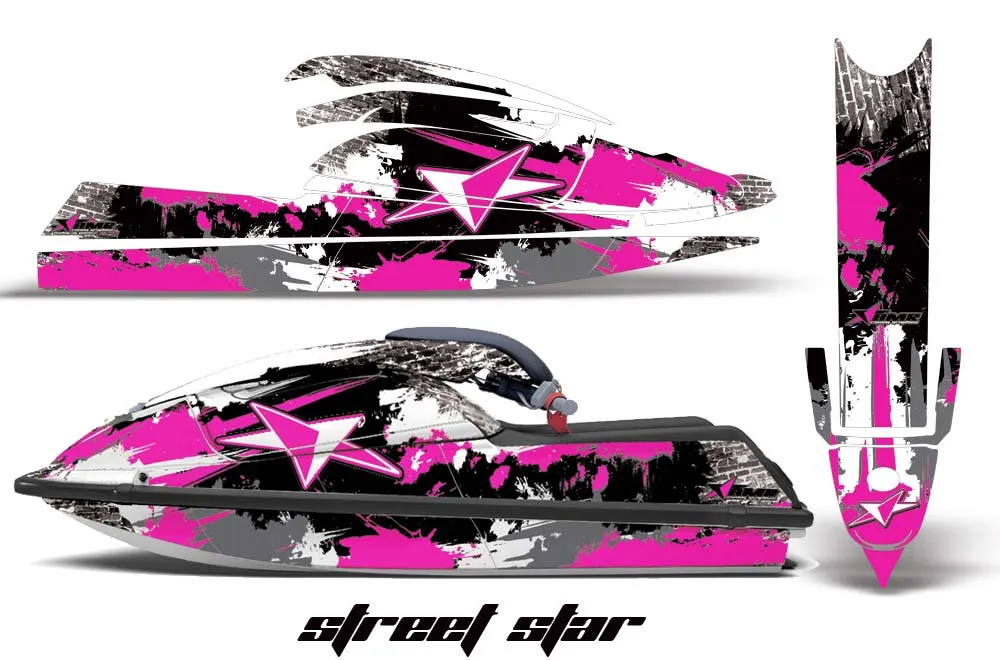 Kawasaki 750 SX / SXR Custom Custom Graphic Kit - 1992-1998