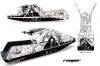 Yamaha Superjet Square Nose Custom Custom Graphic Kit - All Years
