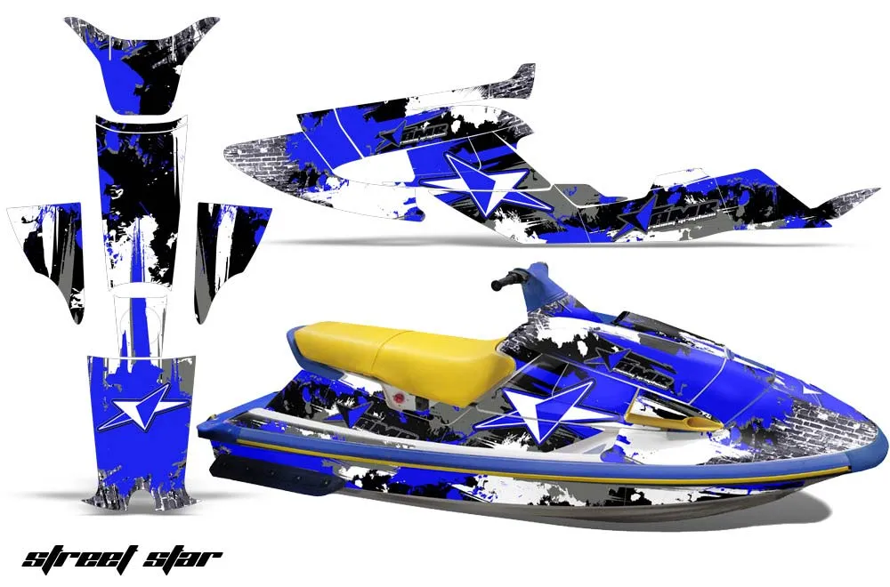 Yamaha Wave Raider Custom Custom Graphic Kit - 1994-1996