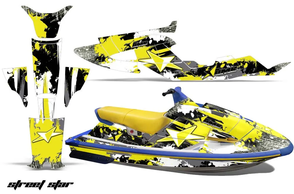 Yamaha Wave Raider Custom Custom Graphic Kit - 1994-1996