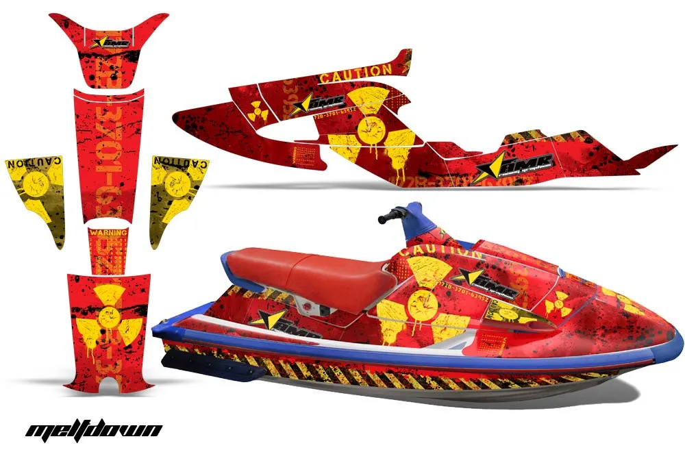 Yamaha Wave Raider Custom Custom Graphic Kit - 1994-1996