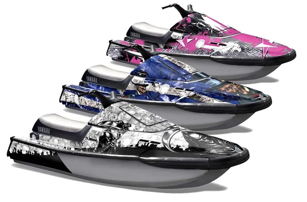 Yamaha Wave Runner 3 Custom Custom Graphic Kit - 1991-1996