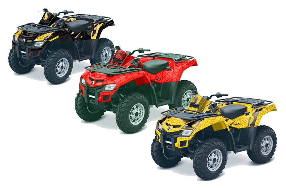 Can Am Outlander EFI 500 / 650 / 800 / 1000 ATV Custom Graphic Kit - 2006-2011