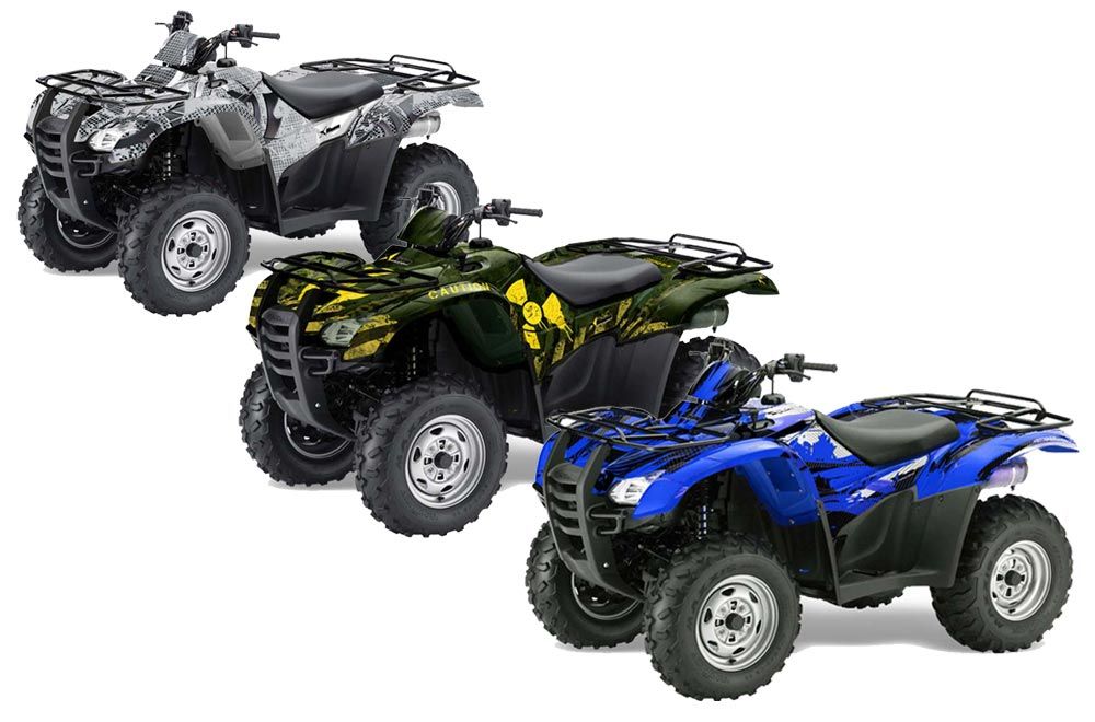 Honda Rancher AT ATV Custom Graphic Kit - 2007-2013