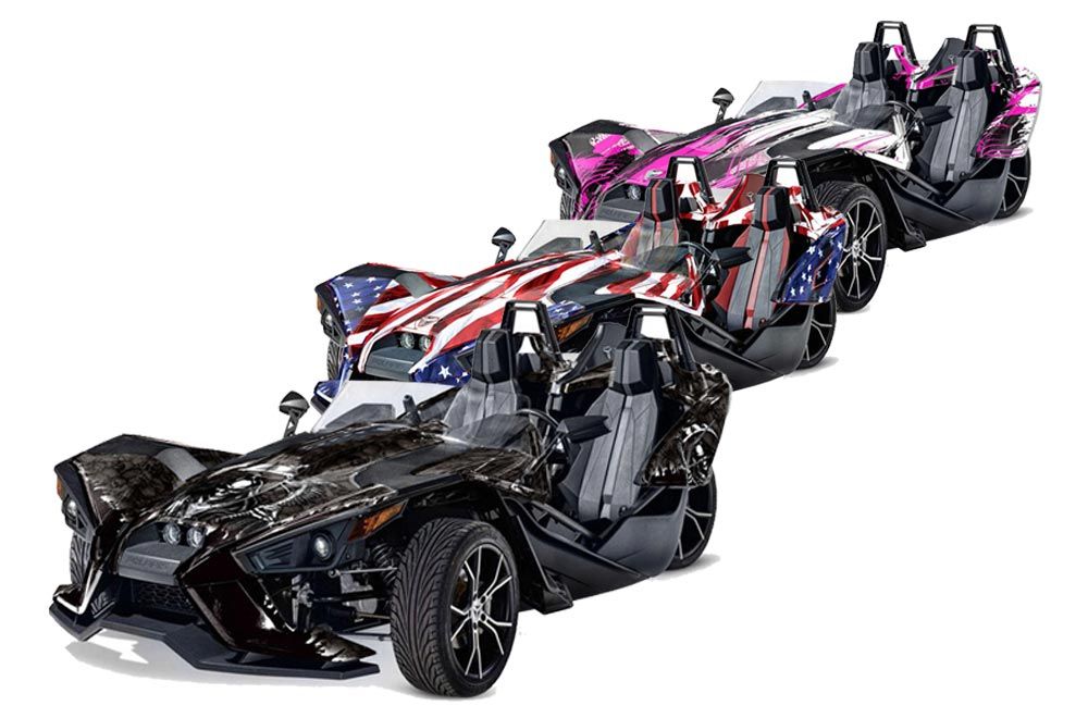 Polaris Slingshot SL Custom Graphic Kit - All Years Up To 2020