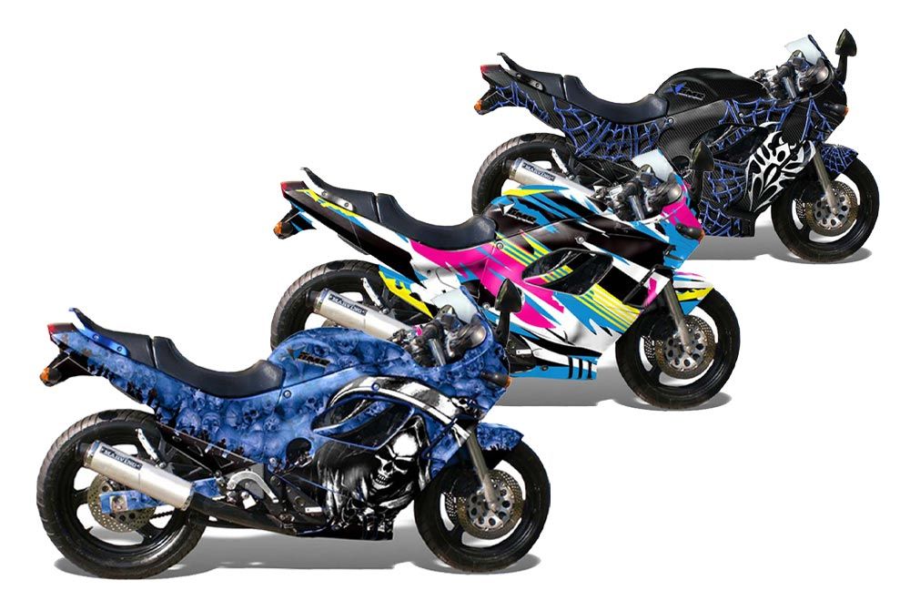Suzuki GSXR 600F / 750F Katana Custom Graphic Kit - 1989-1994