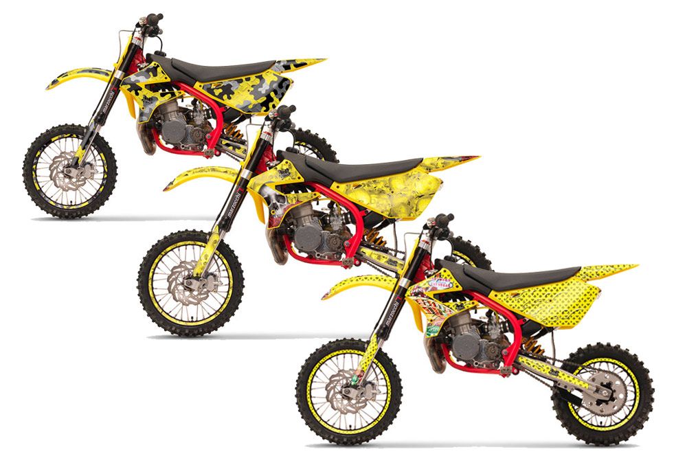 Cobra CX 50 Sr King Dirt Bike Custom Graphic Kit - 2002-2011