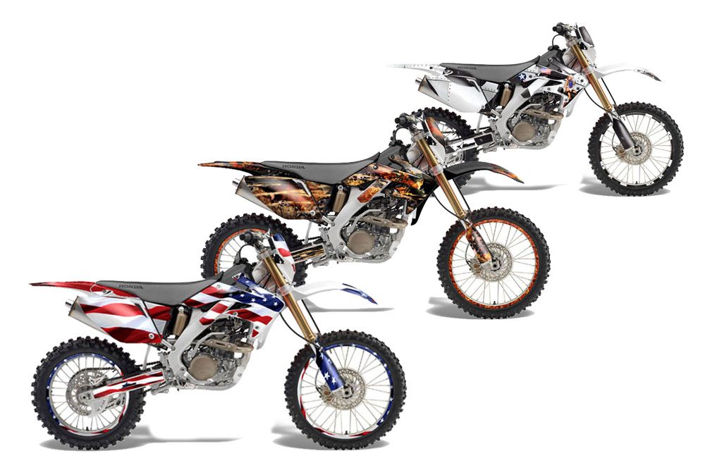 Honda CRF250 X Dirt Bike Custom Graphic Kit - 2004-2017