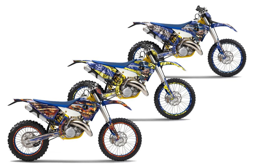 Husaberg TE 300 Dirt Bike Custom Graphic Kit - 2011-2012