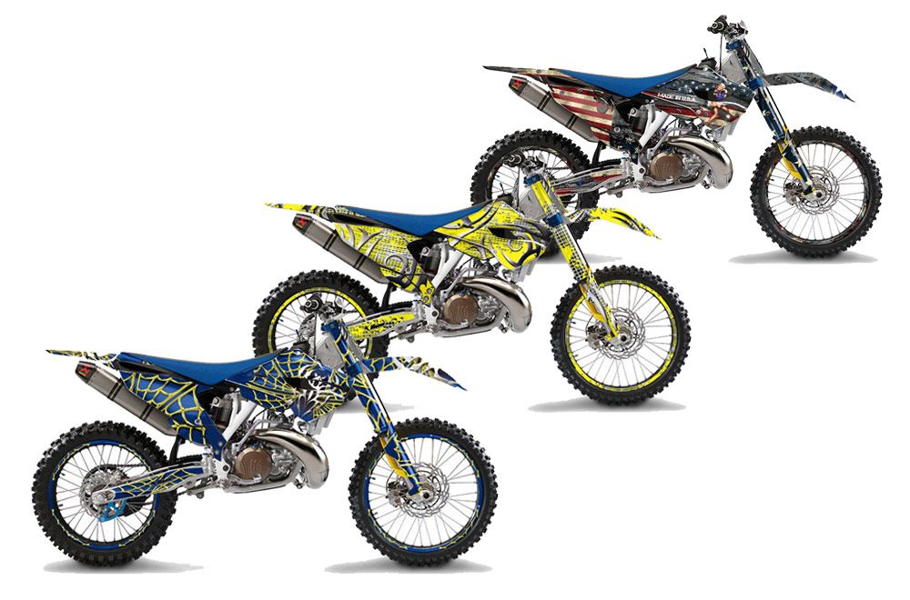 Husqvarna TC / FC 250 Dirt Bike Custom Graphic Kit - 2014-2016