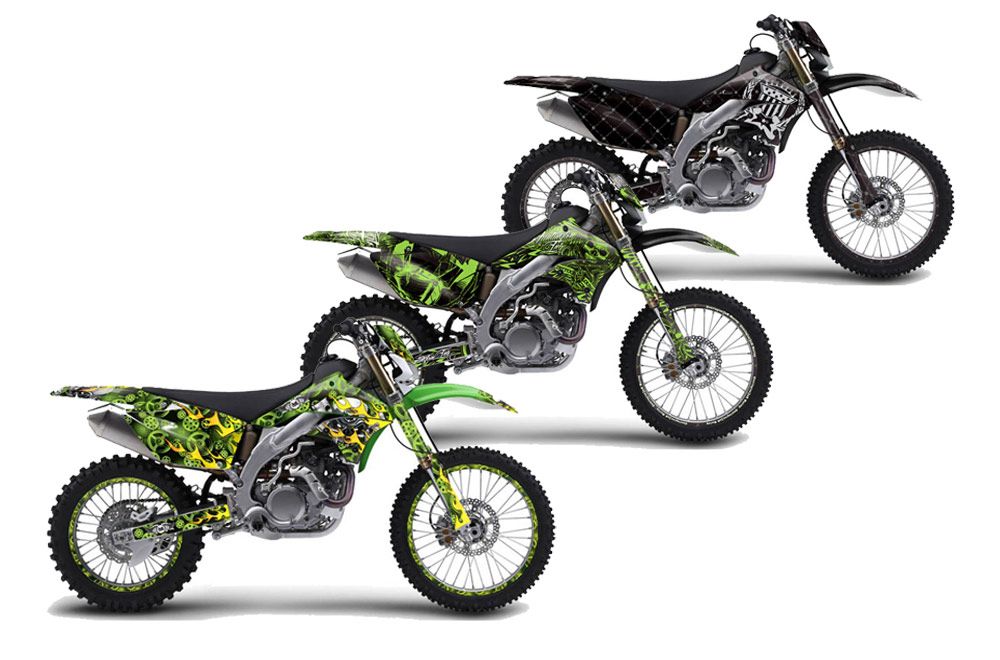 Kawasaki KLX450 Enduro Dirt Bike Custom Graphic Kit - 2008-2016
