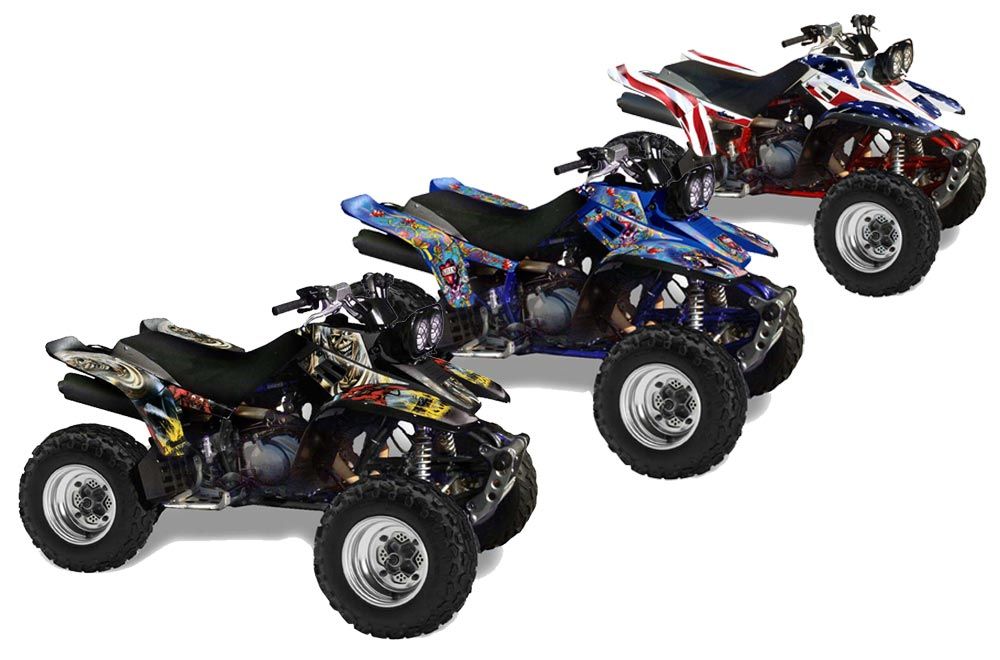 Yamaha Warrior 350 ATV Custom Graphic Kit - All Years
