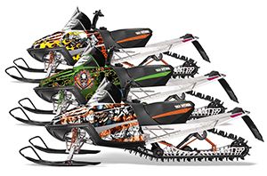 Arctic Cat M Series / Crossfire Sled Custom Graphic Kit - All Years