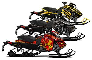 Ski Doo Rev XS Sled Graphic Kit