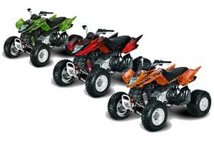 Arctic Cat DVX400 ATV Graphic Kit