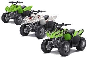 Kawasaki KFX 50/ 90 ATV Graphic Kit