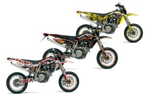 Husqvarna TC / TE 250 Dirt Bike Graphic Kit