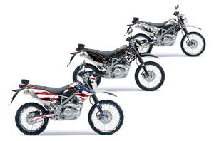 Kawasaki KLX125 D Tracker Dirt Bike Graphic Kit