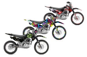 Kawasaki KLX140 Dirt Bike Graphic Kit