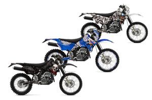 Kawasaki KLX400 Dirt Bike Graphic Kit