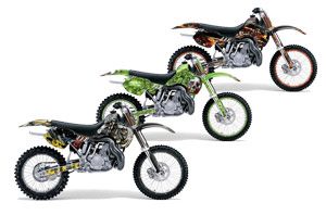 Kawasaki KX500 Dirt Bike Graphic Kit