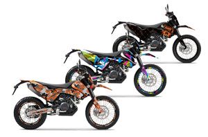 KTM Adventure 690 Supermoto / Enduro Dirt Bike Graphic Kit