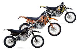 KTM C0 SX / MXC 4 Stroke Dirt Bike Graphic Kit