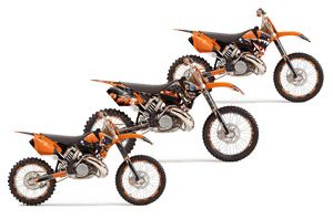 KTM C3 EXC Dirt Bike Graphic Kit