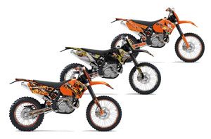 KTM C4 EXC Dirt Bike Graphic Kit