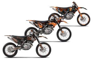 KTM C9 SX / SX-F / XC / XC-F Dirt Bike Graphic Kit