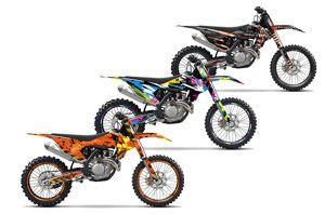 KTM SX-F / XC-F 250 / 350 / 450 Dirt Bike Graphic Kit
