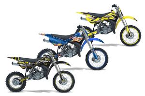 Suzuki RM 85 Dirt Bike Graphic Kit
