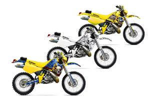 Suzuki RMX 250 Dirt Bike Graphic Kit