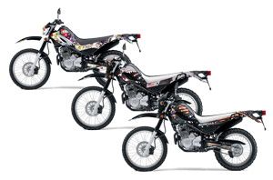 Yamaha XT250X Dirt Bike Custom Graphic Kit - 2006-2018