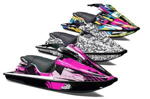 Sea Doo XP Bombardier Custom Graphic Kit