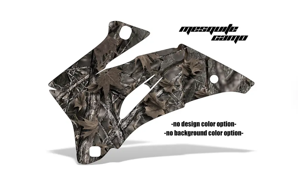 Mesquite Camo design shown on a set of graphic panels
