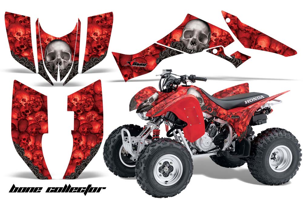 Honda TRX 300EX ATV Graphic Kit - 2007-2013 Bone Collector Red