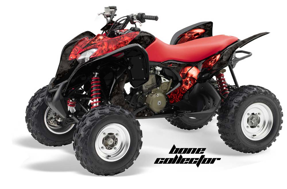 Honda TRX 700 XX ATV Graphic Kit - 2009-2015 Bone Collector Red