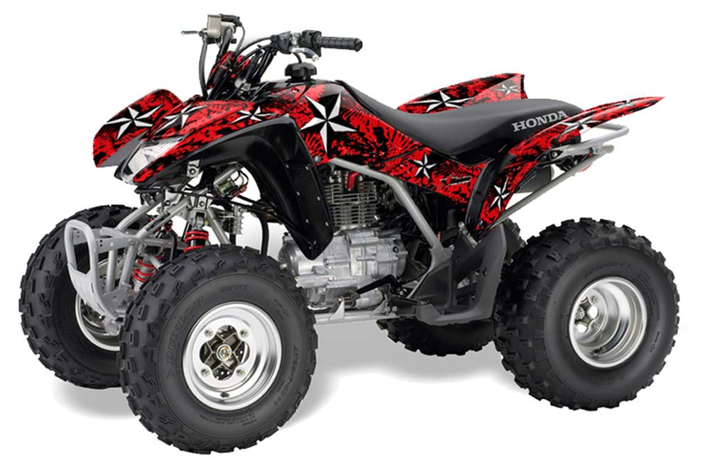 Honda TRX 250EX / 250R / 250X ATV Graphic Kit - 2006-2018 Northstar Red