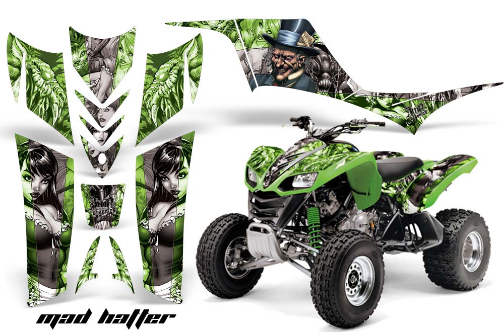 Kawasaki KFX 700 ATV Custom Graphic Kit - 2004-2009