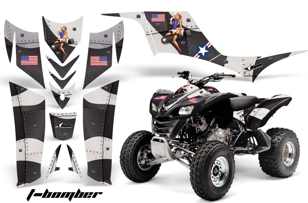 Kawasaki KFX 700 ATV Custom Graphic Kit - 2004-2009