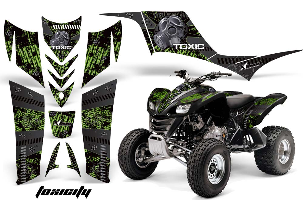 Kawasaki KFX 700 ATV Custom Graphic Kit - 2004-2009