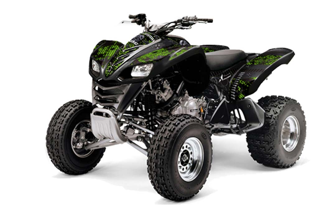 Kawasaki KFX 700 ATV Graphic Kit - 2004-2009 Toxicity Green