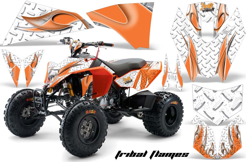 KTM 450 / 505 / 525 ATV Custom Graphic Kit - 2008-2010