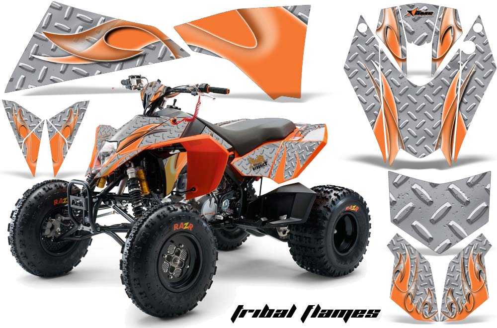 KTM 450 / 505 / 525 ATV Custom Graphic Kit - 2008-2010