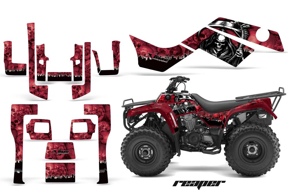 Kawasaki Bayou 220 / 250 / 300 ATV Custom Graphic Kit - All Years