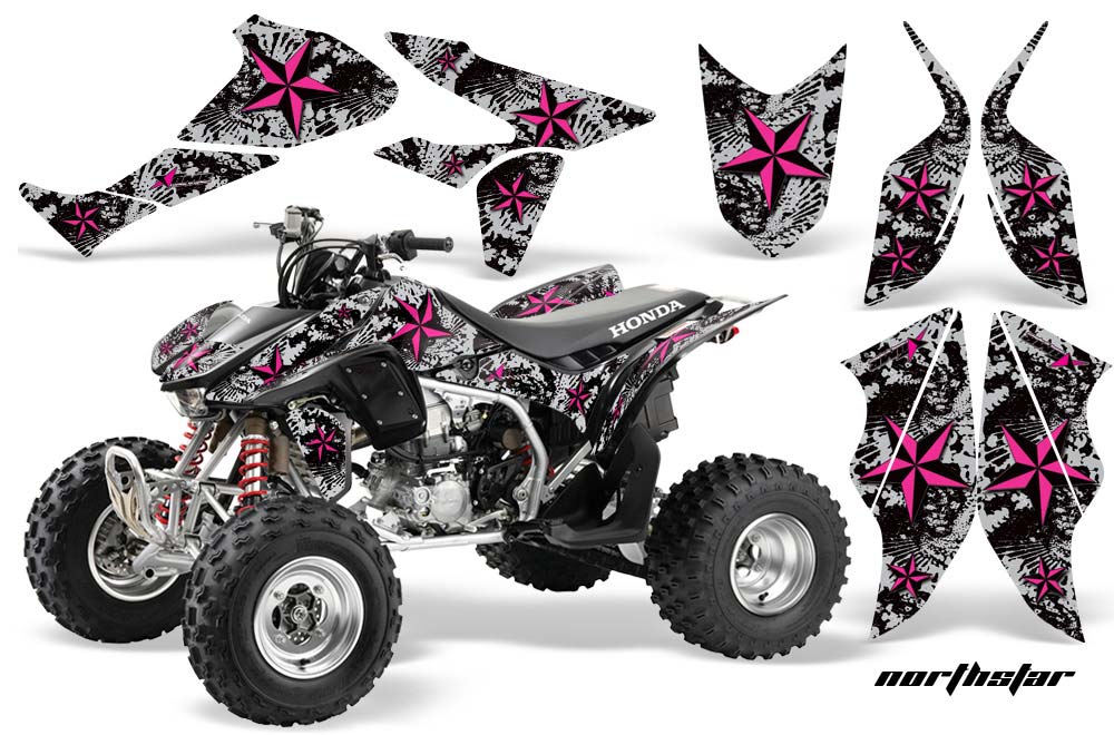 Honda TRX 450R ATV Graphic Kit - 2004-2016 Northstar Pink