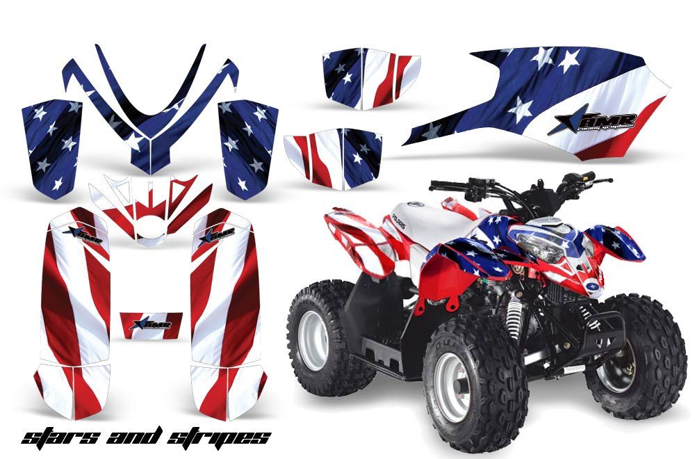 Polaris Predator 50 ATV Custom Graphic Kit - All Years