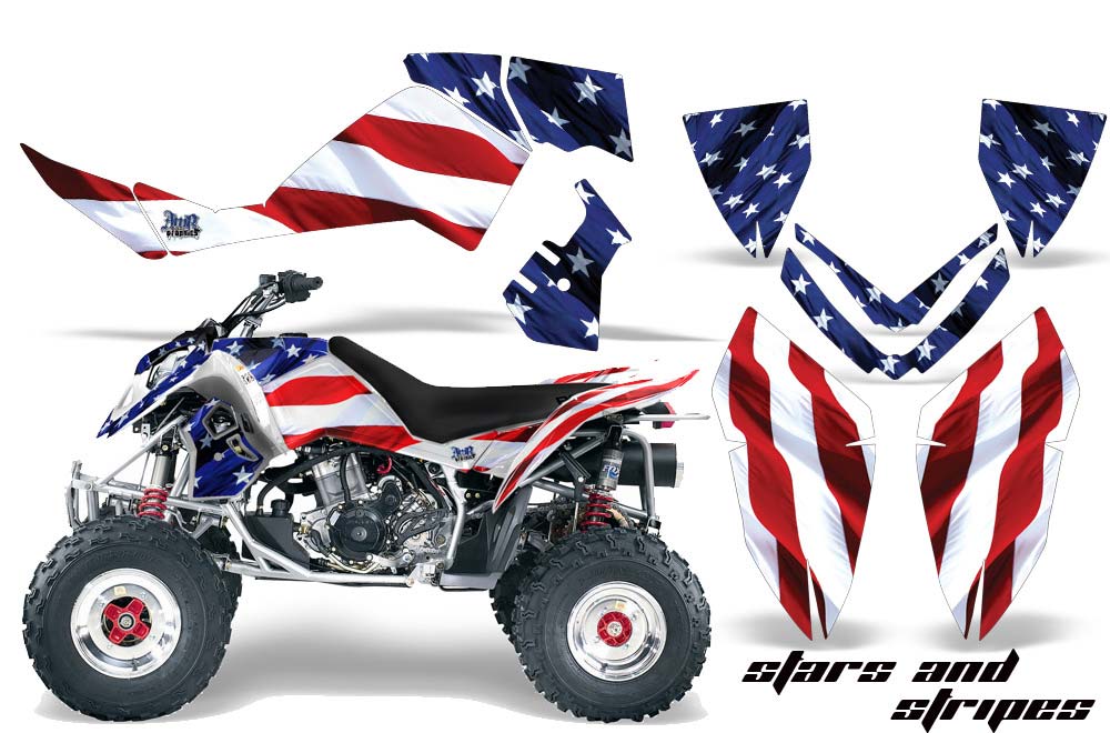 Polaris Outlaw 450 / 500 / 525 ATV Custom Graphic Kit - 2006-2008